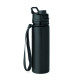 Bouteille de sport pliable en silicone avec couvercle en PP - BCM Goodies