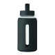 Bouteille en verre borosilicate de haute qualité avec pochette en silicone - 600 ml