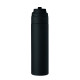Bouteille en acier inox recyclé à simple paroi 650ml avec paille et couvercle anti fuite - Personnalisable pour entreprise