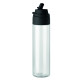 Bouteille RPET 700 ml avec couvercle et poignée 2 en 1 pour paille et embout - Personnalisable - BCM Goodies