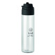 Bouteille RPET 700 ml avec couvercle et poignée 2 en 1 pour paille et embout - Personnalisable - BCM Goodies