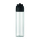 Bouteille RPET 700 ml avec couvercle et poignée 2 en 1 pour paille et embout - Personnalisable - BCM Goodies