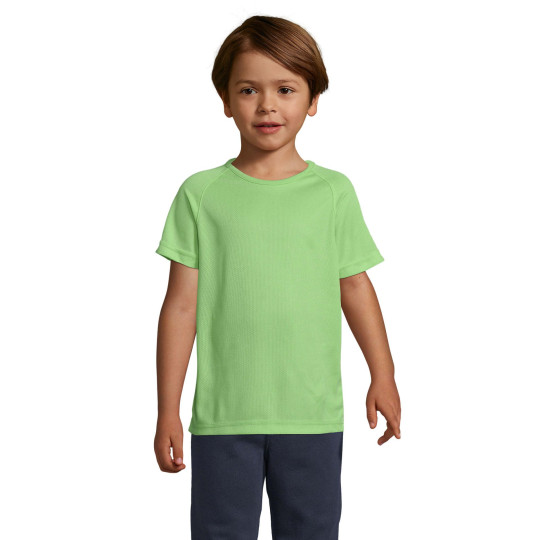 T-shirt enfant SOL'S SPORTY Kids - T-shirt sportif personnalisable pour enfants de 6 à 12 ans