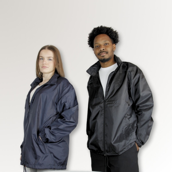 Coupe-vent personnalisable SURF 210 H/F – Textile promotionnel avec marquage sur-mesure pour entreprises et événements