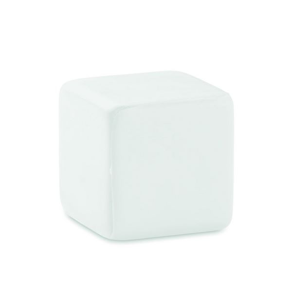 Cube anti-stress personnalisable en mousse PU – Objet publicitaire pour entreprises – BCM Goodies