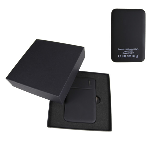 Batterie de secours rétroéclairée RT41 5 000 mAh personnalisable pour entreprises – Cadeau d'affaires BCM Goodies