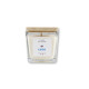 Bougie végétale personnalisable GRASSE 190g en verre recyclé – Cadeau d’entreprise responsable – BCM Goodies