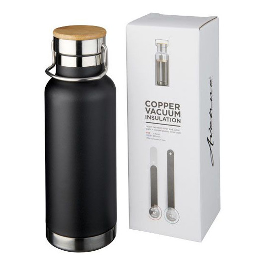 Bouteille de sport 480ml avec isolation par le vide et couche de cuivre Thor - Personnalisable - BCM Goodies