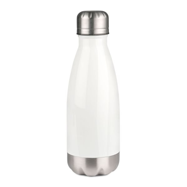 Bouteille isotherme personnalisable SCREW 350 ml en inox – marquage sublimation pour communication d’entreprise