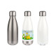 Bouteille isotherme personnalisable SCREW 350 ml en inox – marquage sublimation pour communication d’entreprise