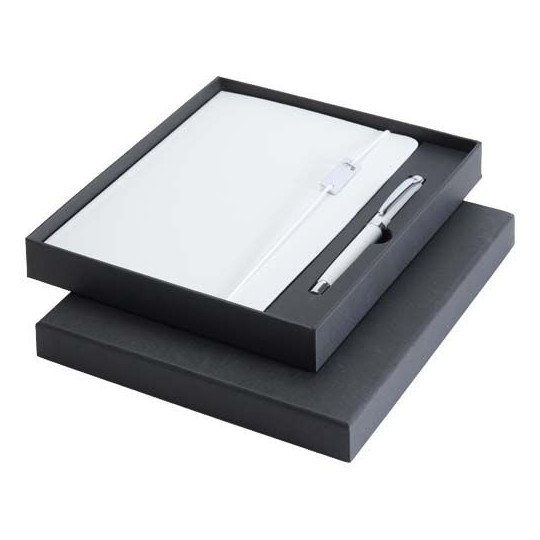 Ensemble Legato - Carnet A5 et Stylo Roller Personnalisable | BCM Goodies
