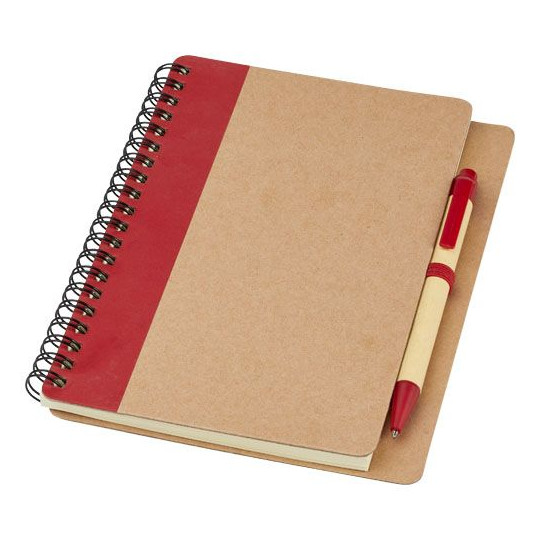 Description courte: Le carnet de notes recyclé avec stylo Priestly est idéal pour les entreprises cherchant des objets personnal