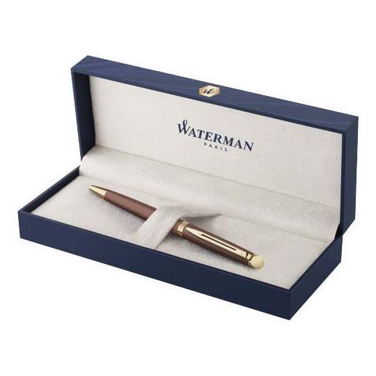 Stylo bille Waterman Hemisphere - Luxe discret en laque métallique et or clair