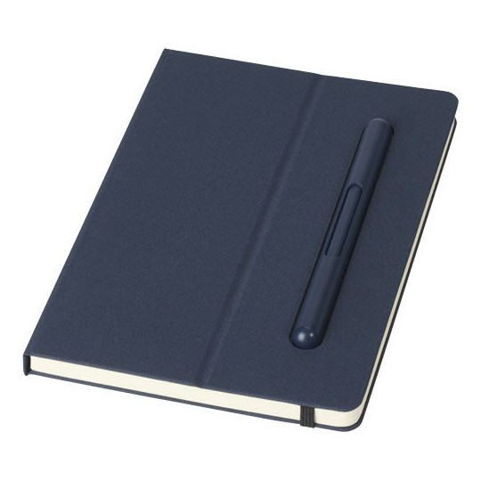Ensemble stylo bille et carnet de notes Skribo certifié RCS - Objets publicitaires écologiques et durables