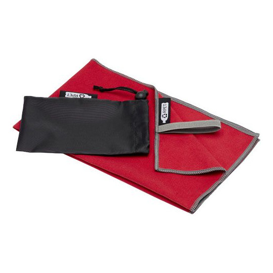 Serviette de sport Pieter certifiée GRS - Accessoire durable et pratique pour vos événements d'entreprise - BCM Goodies