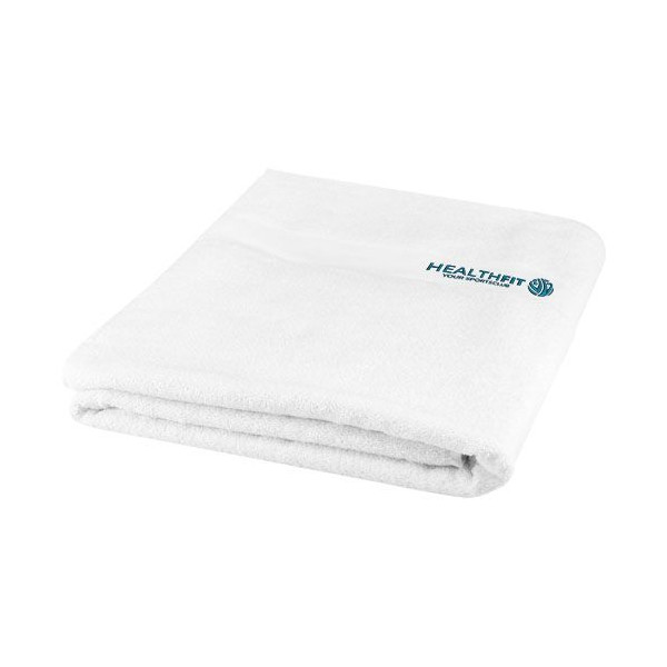 Serviette en coton 450 g/m² 100x180 cm Evelyn - Certifié STANDARD 100 by OEKO-TEX® - Accessoire de haute qualité et durable - Re