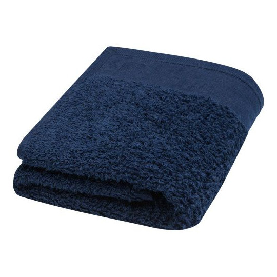 Serviette en coton 550 g/m² 30x50 cm Chloe - Certification STANDARD 100 by OEKO-TEX® - Personnalisable - Qualité et respect de l