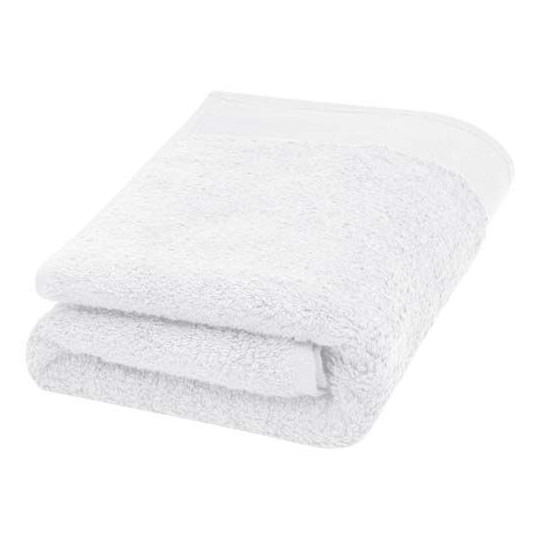 Serviette en coton 550 g/m² 50x100 cm Nora - Qualité certifiée STANDARD 100 by OEKO-TEX® - Fabrication européenne durable - Idéa