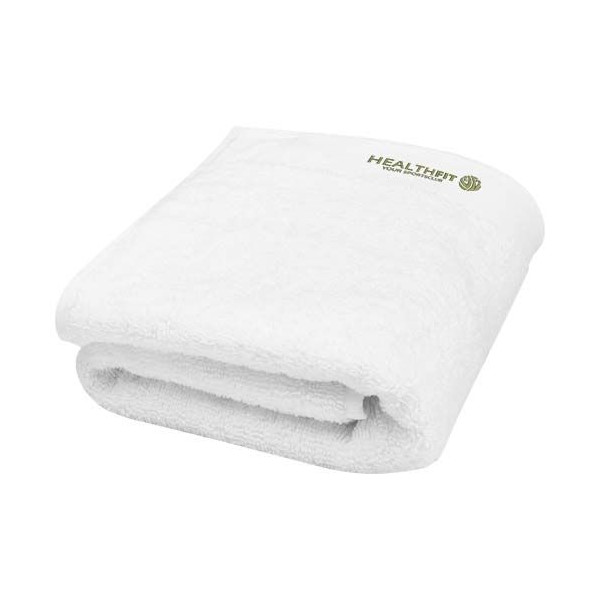 Serviette en coton 550 g/m² 50x100 cm Nora - Qualité certifiée STANDARD 100 by OEKO-TEX® - Fabrication européenne durable - Idéa