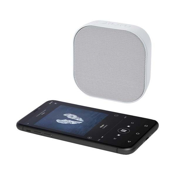 Enceinte Bluetooth® recyclée certifiée RCS de 3 W - Accessoire musique et appels téléphoniques - Portée Bluetooth® de 10 mètres 