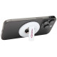 Support de téléphone magnétique en plastique recyclé avec décapsuleur intégré - Support pratique pour iPhone 12 et plus récents 