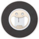 Support de téléphone magnétique en plastique recyclé avec décapsuleur intégré - Support pratique pour iPhone 12 et plus récents 