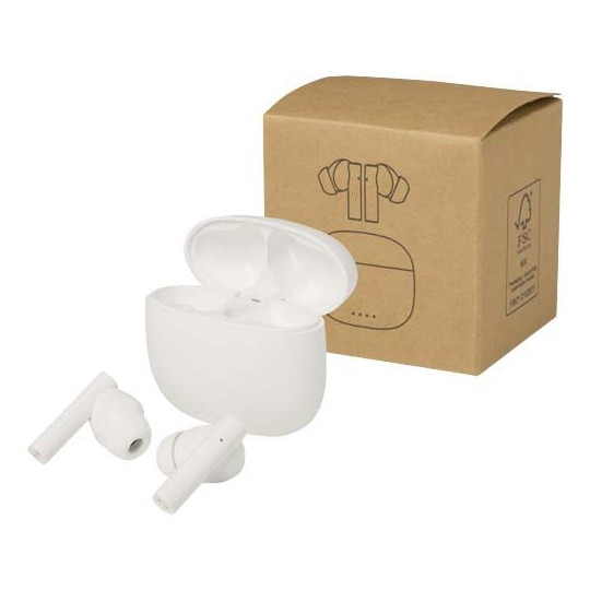 Oreillettes Bluetooth® True Wireless Alterf - Accessoires éco-responsables pour événements d'entreprise