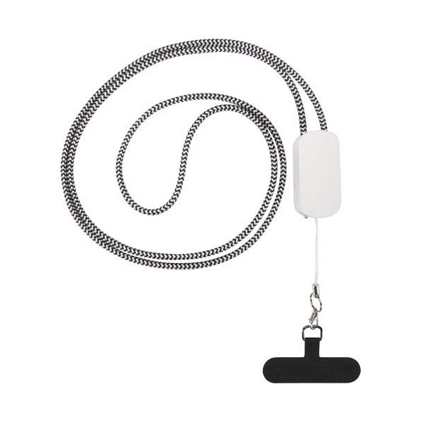 Tour de cou pour smartphone Anser avec câble de charge intégré 5-en-1 - BCM Goodies