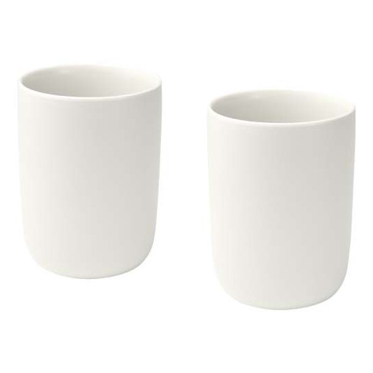 Tasses en céramique Male 350 ml - Lot de 2 - Finition mate - Personnalisable