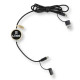 Câble de charge 4 en 1 lumineux 120 cm personnalisable en bambou – Goodies d’entreprise BCM Goodies