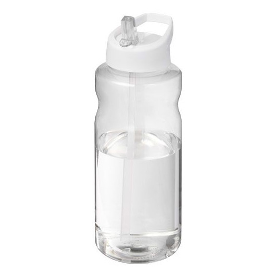 Bouteille de sport H2O Active® Big Base 1L avec couvercle à bec verseur - Fabriquée au Royaume-Uni