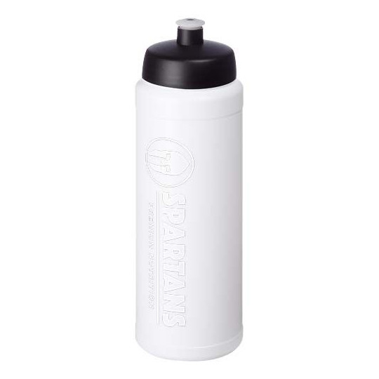 Bouteille de sport Baseline Rise personnalisable - 750 ml - Fabriquée au Royaume-Uni - Sans BPA - Couvercle anti-éclaboussures -