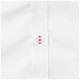 Chemise Oxford à manches longues pour femmes de Vaillant - Chemise en coton de haute qualité - Col boutonné - Couture orange - C