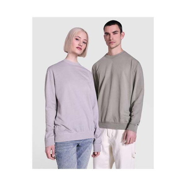 Pull ras du cou Jaya unisexe - Sweat délavé de qualité | BCM Goodies