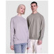 Pull ras du cou Jaya unisexe - Sweat délavé de qualité | BCM Goodies