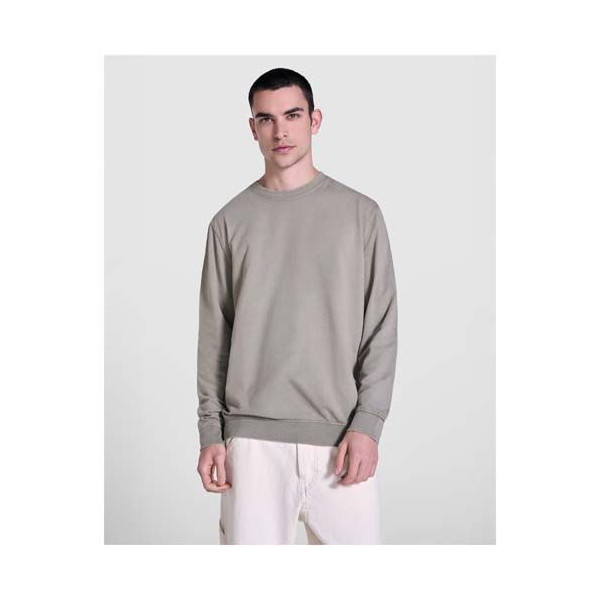 Pull ras du cou Jaya unisexe - Sweat délavé de qualité | BCM Goodies
