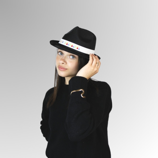 Chapeau de paille personnalisable BUDGET avec bandeau DTF écologique – Goodies événementiels entreprise