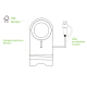 Chargeur sans fil bambou personnalisable avec support – Cadeau d’entreprise écologique – BCM Goodies