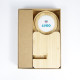 Chargeur sans fil bambou personnalisable avec support – Cadeau d’entreprise écologique – BCM Goodies