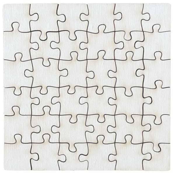 Puzzle personnalisable en bois certifié Origine France Garantie pour communication d’entreprise – marquage UV ou laser – BCM Goo