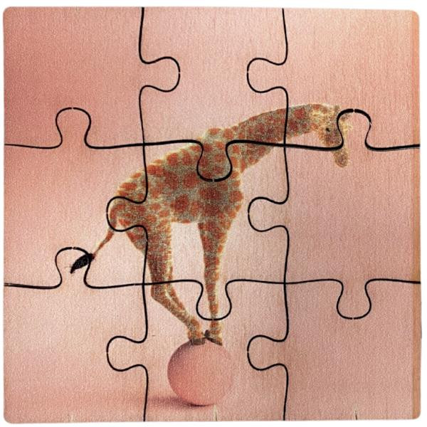 Puzzle personnalisable en bois certifié Origine France Garantie pour communication d’entreprise – marquage UV ou laser – BCM Goo
