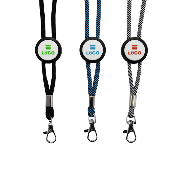 Lanyard personnalisé VALENCE - Europe avec impression UV, 4 couleurs, fabrication européenne – BCM Goodies