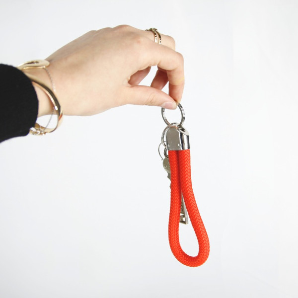 Porte-clés publicitaire CORDE 20 personnalisable en gravure – Support de communication B2B