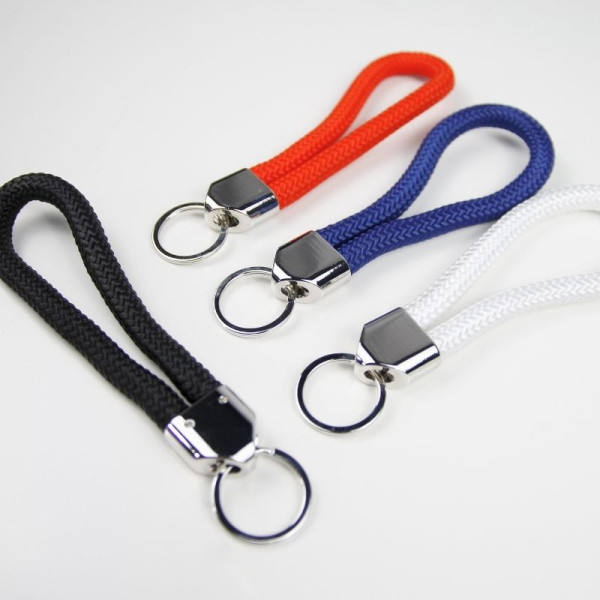 Porte-clés publicitaire CORDE 20 personnalisable en gravure – Support de communication B2B