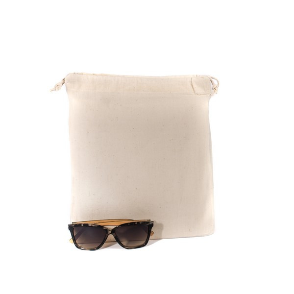 Pochon coton BIO personnalisable FIDJI M 155 – Goodies entreprise écoresponsable 25x30 cm BCM Goodies