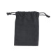 Pochon coton noir personnalisable S 15x20 cm – Objet publicitaire pour communication d’entreprise