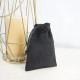 Pochon coton noir personnalisable S 15x20 cm – Objet publicitaire pour communication d’entreprise