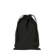 Pochon coton noir personnalisable S 15x20 cm – Objet publicitaire pour communication d’entreprise