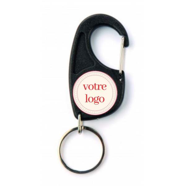 Porte-clé Mousqueton personnalisable Origine France Garantie – Goodies entreprise BCM Goodies