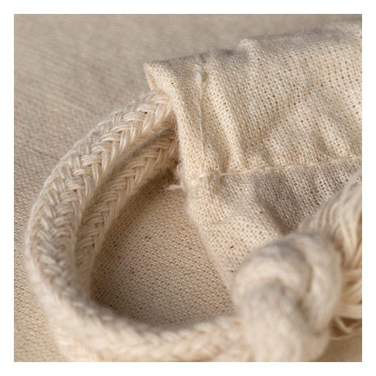 Pochon personnalisé Fairtrade 15x20 cm en coton – Goodies B2B pour communication d’entreprise